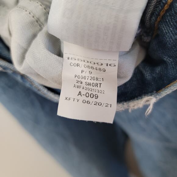 Abercrombie & Fitch The 90s Straight Ultra High Rise Curve Love Jeans Size 29/8s - Picture 6 of 6